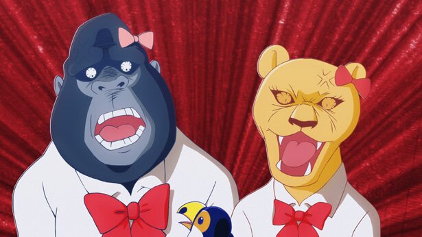 TVアニメ「アフリカのサラリーマン」より<br> (C)Project AFRICAN OFFICE WORKER 2019