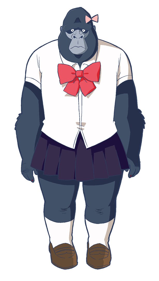 ゴリラは今回初めて演じたので 最初は戸惑いました 笑 アフリカのサラリーマン 連載第7回小倉唯インタビュー 画像9 10 Webnewtype