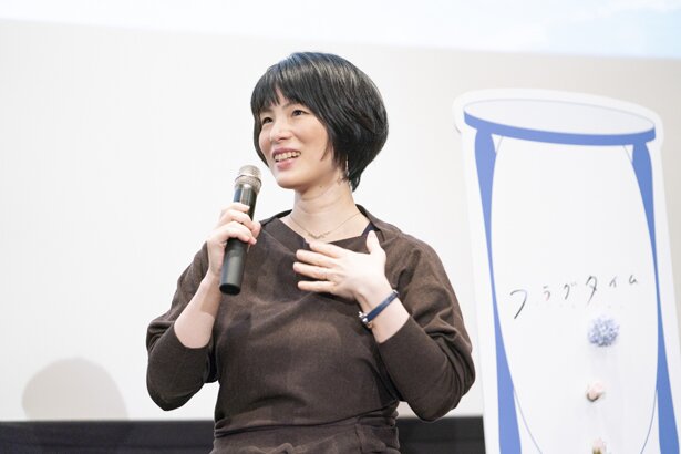 「フラグタイム」劇場公開記念舞台挨拶より<br>(C)2019 さと(秋田書店)/「フラグタイム」製作委員会