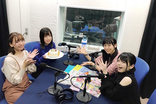 左から、和氣あず未さん、田澤茉純さん、徳井青空さん、内村史子さん