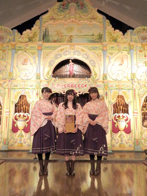 ザ・ミュージアム MATSUSHIMAでの様子<br>(C)温泉むすめ/Enbound, Inc.
