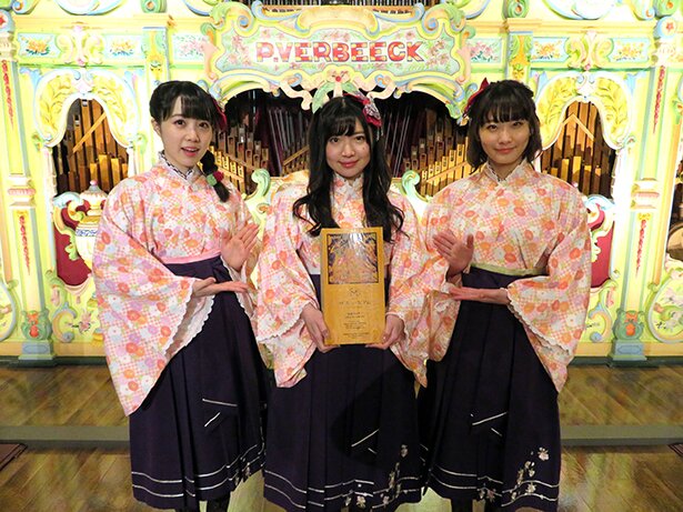 ザ・ミュージアム MATSUSHIMAでの様子<br>(C)温泉むすめ/Enbound, Inc.