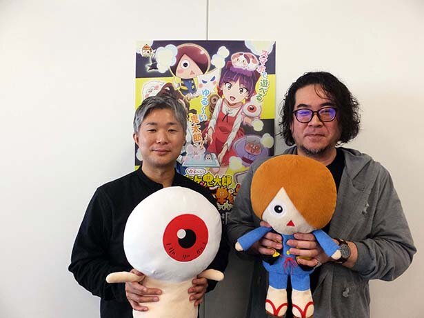 左から、東映アニメーションの永富大地さん、ポノス ダークホーススタジオの岩原ケイシさん