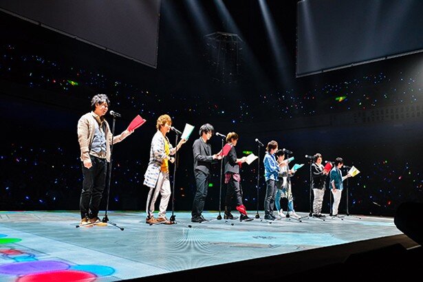 イベントの後半には、朗読劇やライブも繰り広げられた<br>