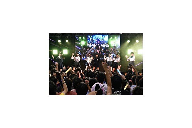 ライブでは3回目の披露だった、9月25日(金)から公開予定の続・劇場版前篇「青春の影」の主題歌「少女交響曲」<br>