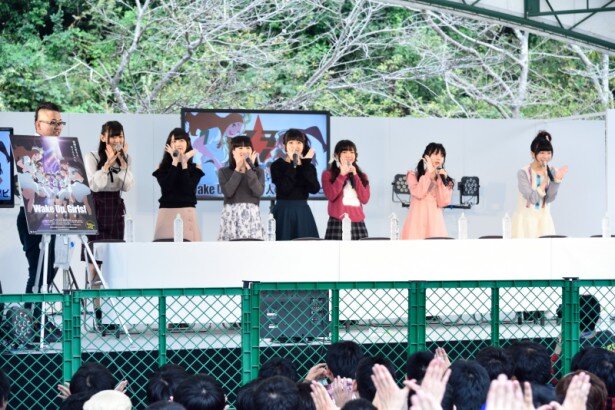 ついにマチ★アソビのステージにWake Up, Girls！メンバー7人が全員集合！<br>