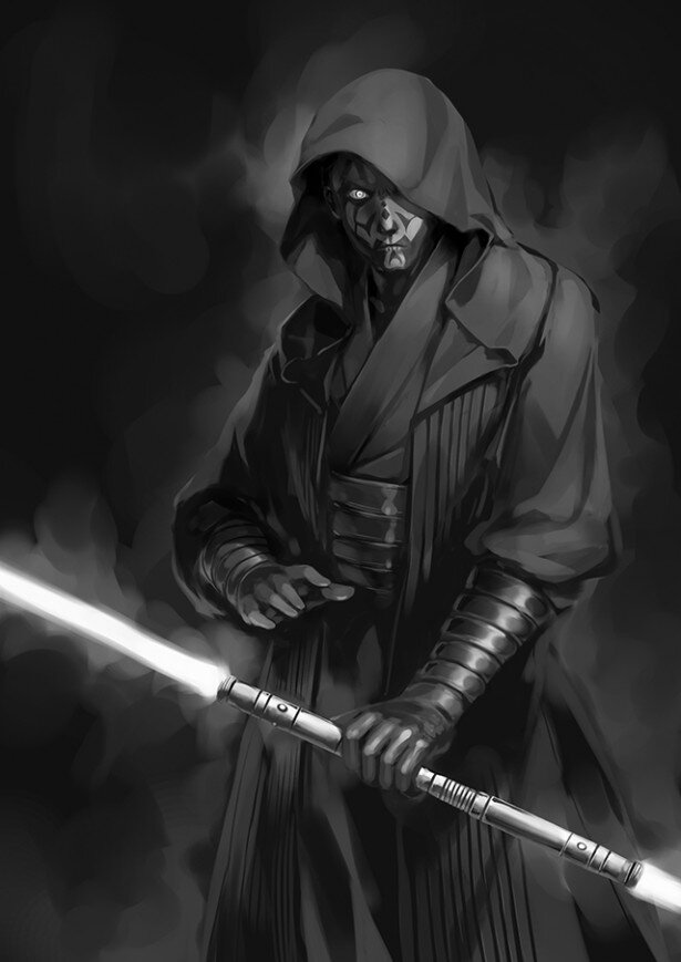 illustrated by 黒銀<br>(C)2015Lucasfilm Ltd. ＆ TM. All Rights Reserved.