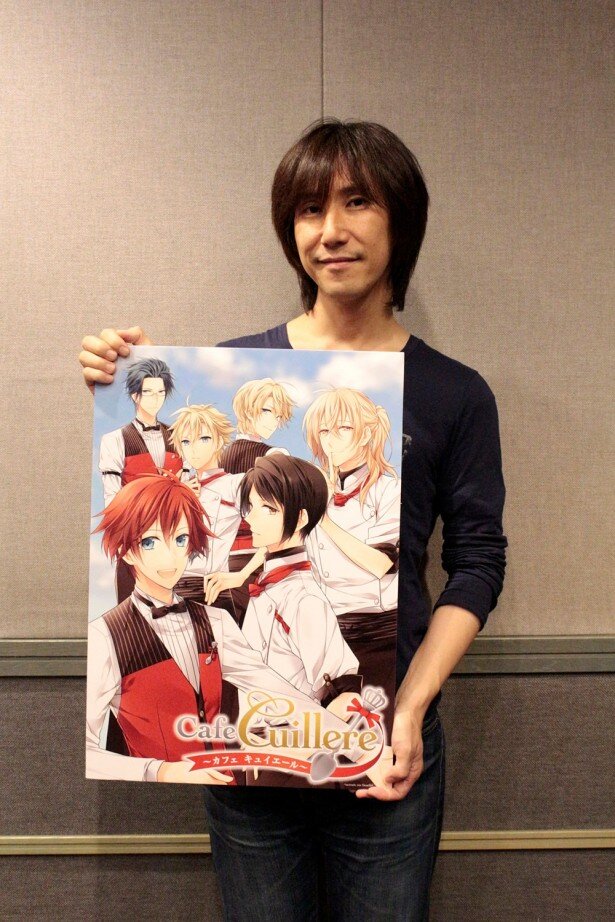 「カフェ キュイエール」で、主人公の初恋の相手・咲久間樹を演じた平川大輔さん<br>