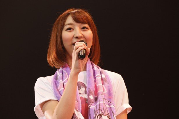 上原佳菜を演じた飯田里穂さん<br>