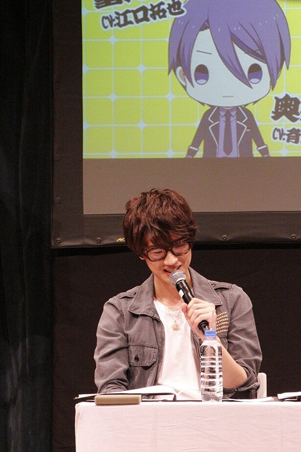 どこまでもマイペースなシキ役・江口拓也さん<br>(C)TSUKIUTA.(C)TSUKIPRO