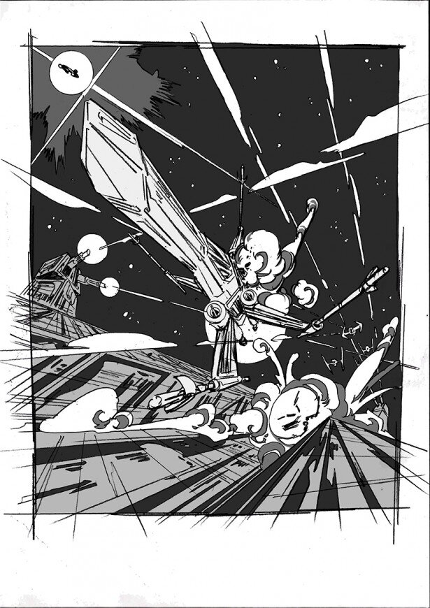 illustrated by 今石洋之<br>(C)2015Lucasfilm Ltd. ＆ TM. All Rights Reserved.