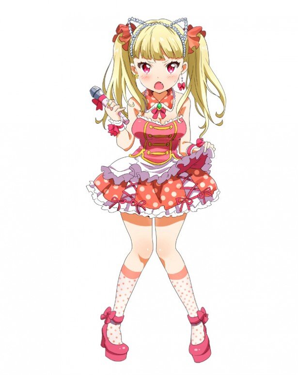 上杉・ウエバス・キョーコ/8月14日生まれの16歳。支配人にはツンとしているが、心を許している様子も。また、プロポーションを見られると恥ずかしがったり、ホラー映画が苦手な一面も<br>(C)Donuts