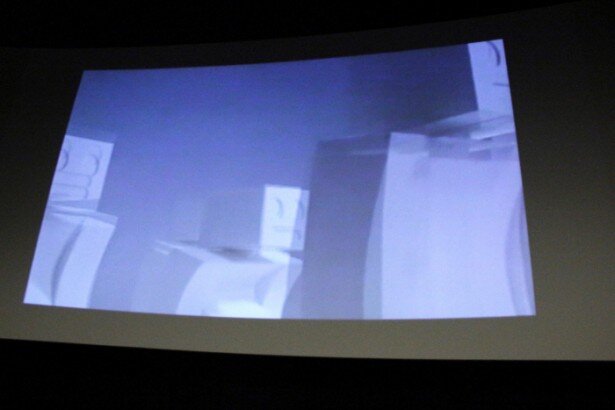 保田監督がNHKに持ち込んだのは、3分間の自主制作作品「パルサー」。パソコンに内蔵されていた機能で音楽を作り、まだ鉛筆の跡が残った“アナログ”な状態で提出されました<br>