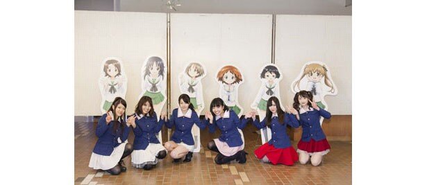 BDの特典ディスク1に収録されたイベント「ハートフル・ラビット・ファンミーティング」の様子<br>(C)GIRLS und PANZER Film Projekt