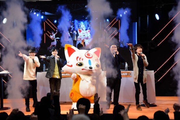 「刀剣乱舞」愛に溢れたステージ、最後は全員で「WONDERFUL HOBBY LIFE FOR YOU!!」とコールをして幕を下ろしました<br>