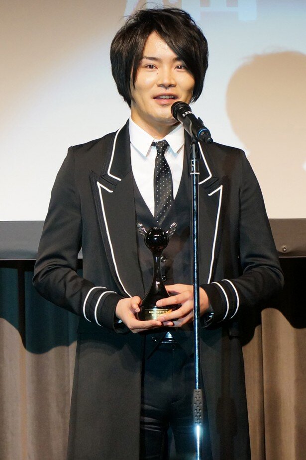 助演男優賞を受賞した細谷佳正さん<br>