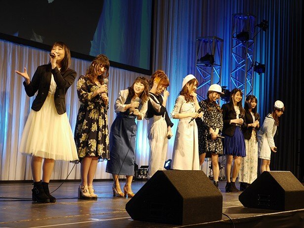 「はいふり」ステージミニライブ＆トークイベントの様子<br>