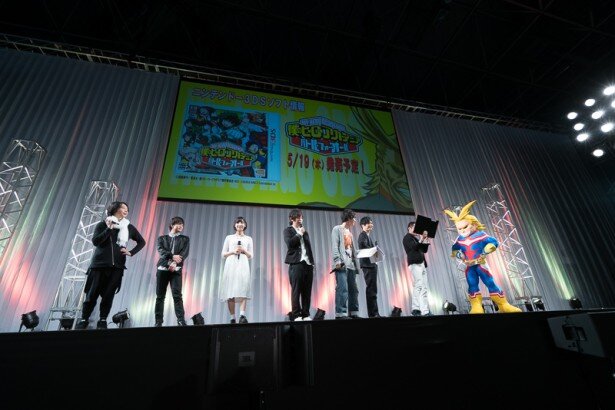 「僕のヒーローアカデミア」ステージイベントの様子<br>