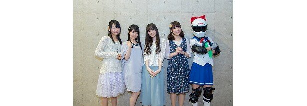 「ばくおん!!」トークステージに登壇したキャスト陣と“川崎来夢先輩”<br>