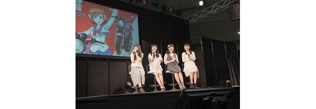 AnimeJapan 2016「ばくおん!!」トークステージの様子<br>