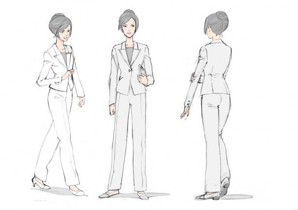 新作「ゼーガペインADP」で登場するフナベリのキャラクター設定画<br>(C)サンライズ・プロジェクトゼーガ
