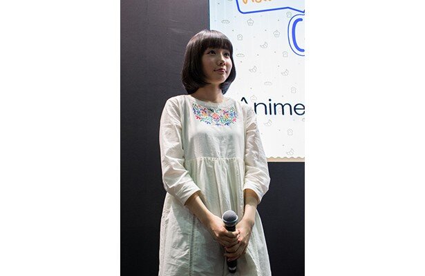 「パンでPeace!」イベントに登壇した木戸衣吹さん<br>
