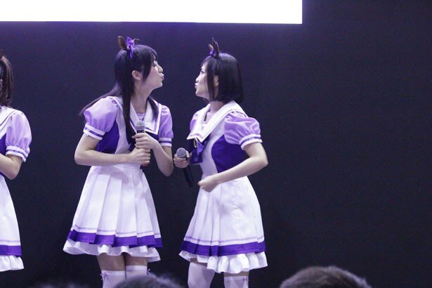 「ウマ娘プリティーダービー」ライブ＆トークイベントの様子<br>