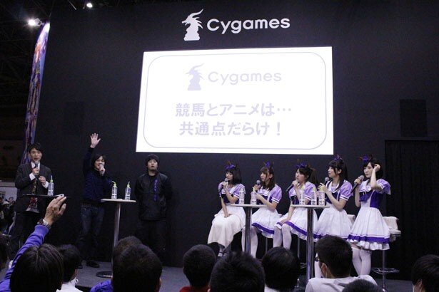 「ウマ娘プリティーダービー」ライブ＆トークイベントの様子<br>