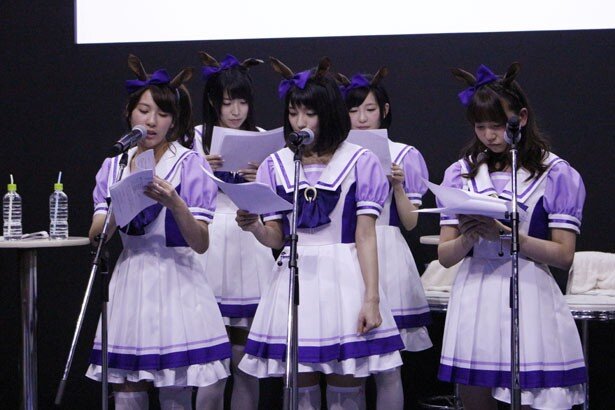 「ウマ娘プリティーダービー」ライブ＆トークイベントの様子<br>