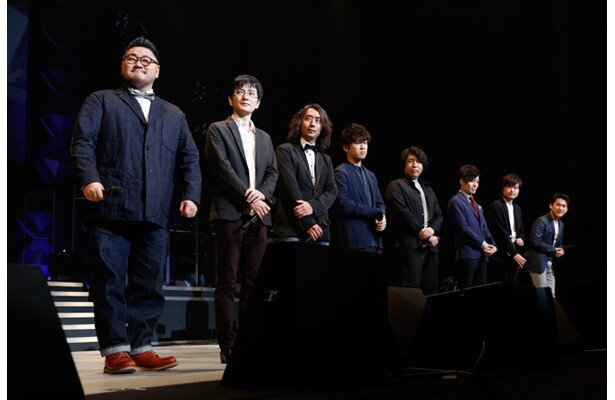 岡部啓一さんはじめ、MONACAの皆さん<br>