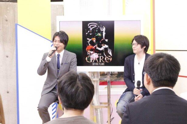 「アニサポ」収録時の様子<br>