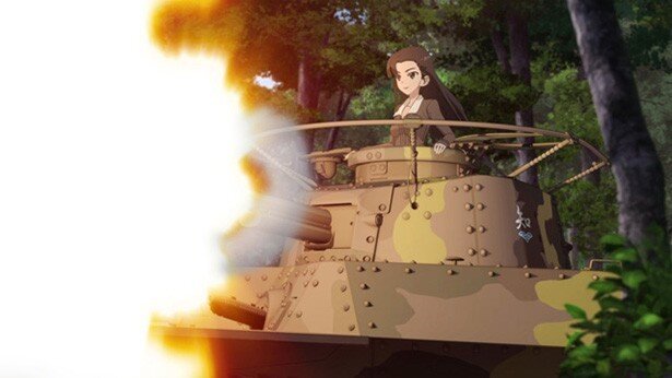 「ガールズ＆パンツァー 劇場版」より<br>(C)GIRLS und PANZER Film Projekt