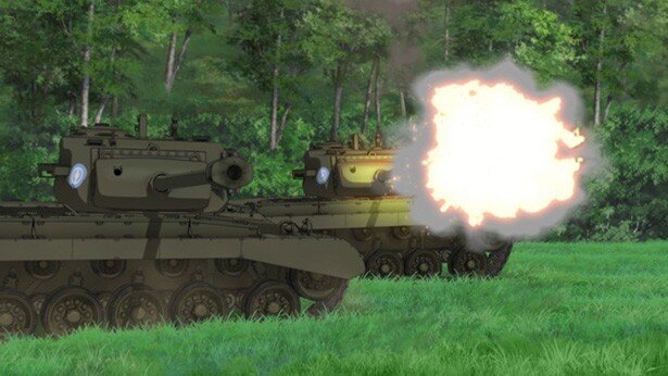 「ガールズ＆パンツァー 劇場版」より<br>(C)GIRLS und PANZER Film Projekt