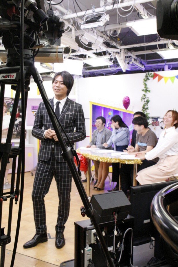 「浪川大輔とアニサポヲタ倶楽部ww」番組収録風景<br>