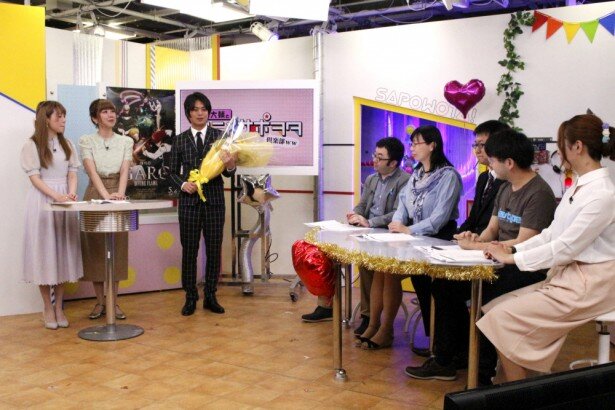 「浪川大輔とアニサポヲタ倶楽部ww」番組収録風景<br>
