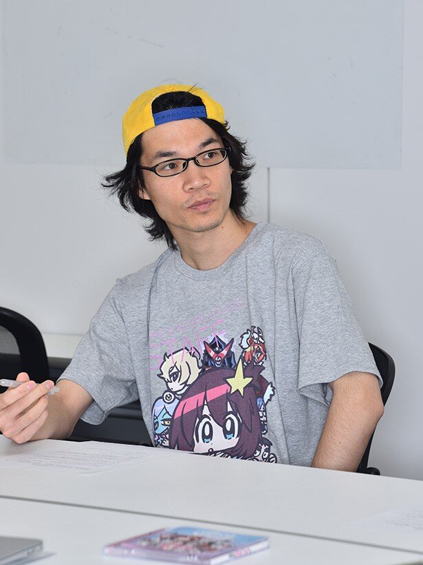 フジロッ久(仮)の高橋元希さん(パッションモンスター)。着用しているのは「ルル子」Tシャツ！<br>