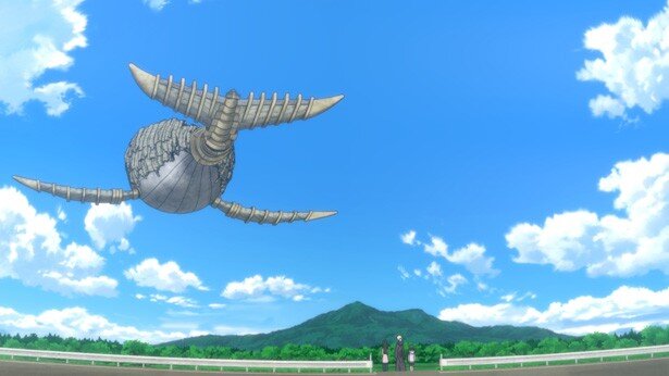 第11話「くじら、空をとぶ」より<br>(C)石塚千尋・講談社/「ふらいんぐうぃっち」製作委員会