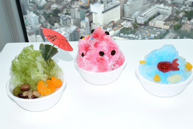 かき氷をはじめ、ジブリ作品の世界観をイメージしたオリジナルメニューも味わえる<br>