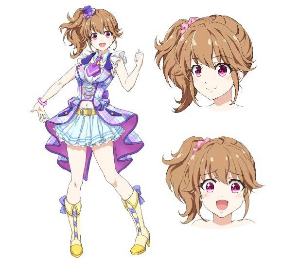 林薇薇(CV：豊田萌絵)…素直で明るいStarRingのムードメーカー。カラオケで鍛えた歌唱力で、チームのセンターを担う。中国上海出身。中国の“鳥の巣”で凱旋ライブをするのが夢<br>(C)Happy Elements Asia Pacific K.