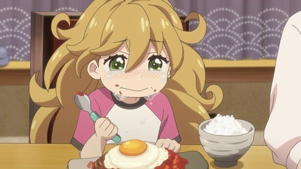 第3話「つむぎとおまたせのハンバーグ」より<br>(C)雨隠ギド・講談社/「甘々と稲妻」製作委員会