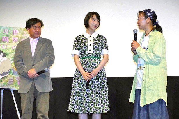 こうのさんは片渕監督からもらった映画化希望の手紙を、うれしさのあまり枕の下にしばらく入れていたとのこと<br>