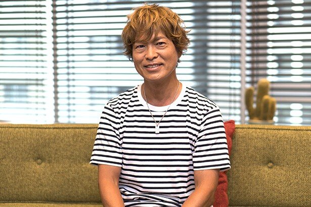 63歳とは思えない若々しさで受け答えしてくれた古谷徹さん<br>