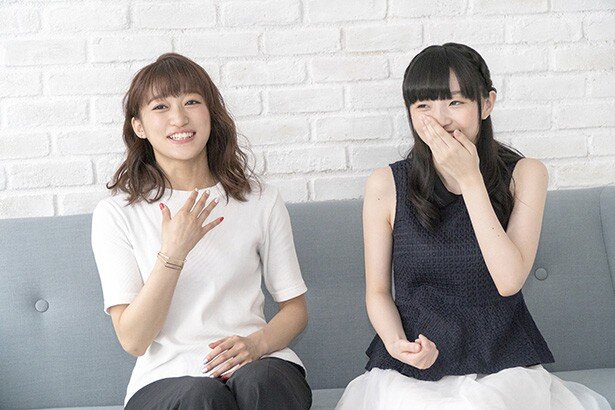 インタビューは和気あいあいとしていて、日頃から仲がいい様子がうかがえました<br>