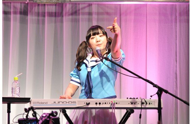 Poppin&#039;Partyより市ヶ谷有咲役の伊藤彩沙さん<br>(C)BanG Dream! Project