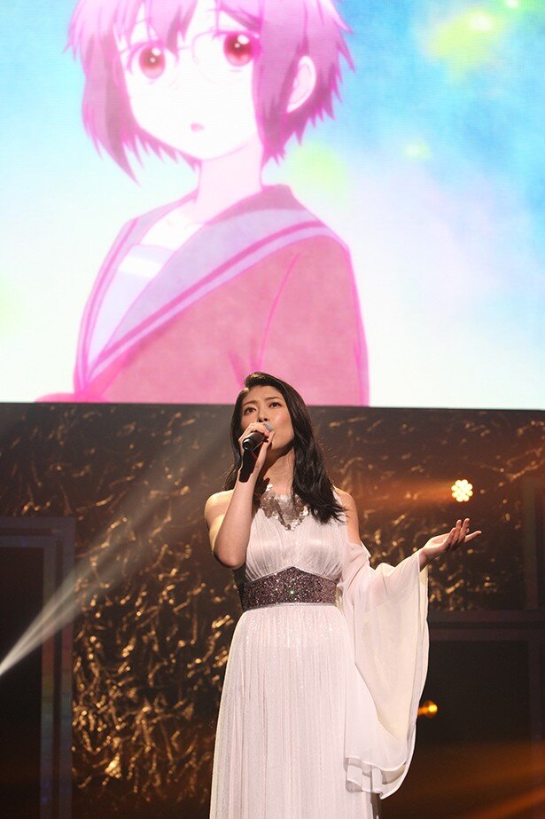 「かどみゅ！2016」 に出演した茅原実里さん<br>