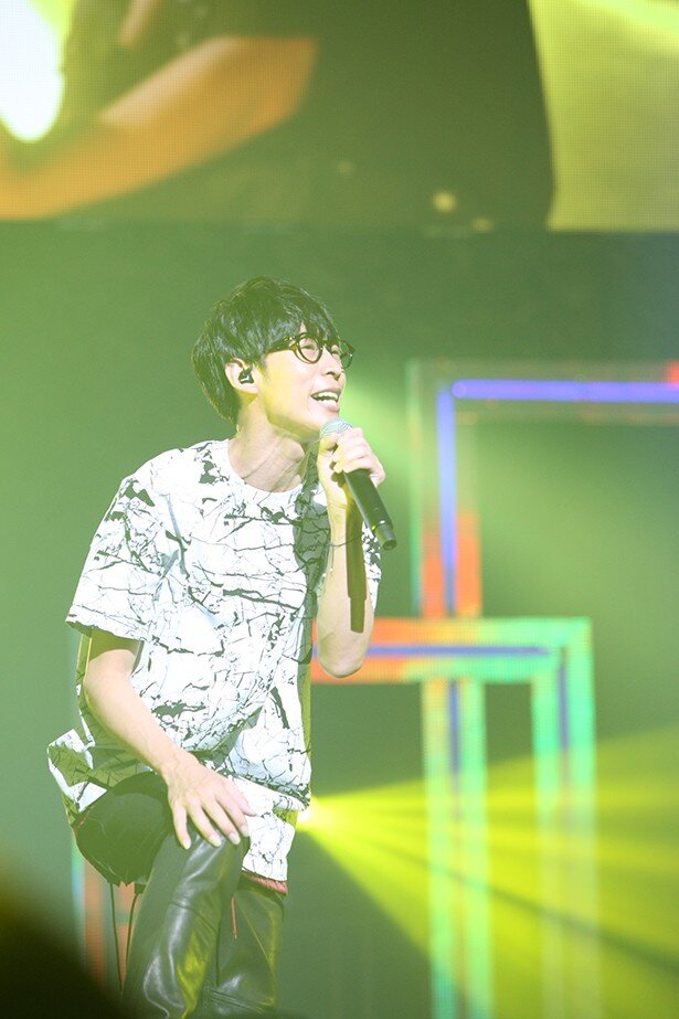 「かどみゅ！2016」 に出演したオーイシマサヨシさん<br>