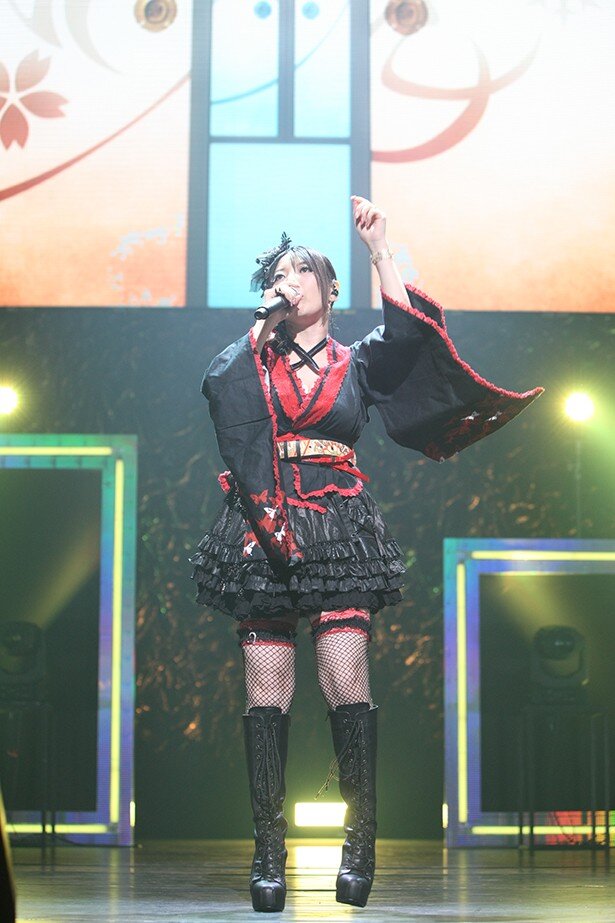 「かどみゅ！2016」 に出演した原田ひとみさん<br>