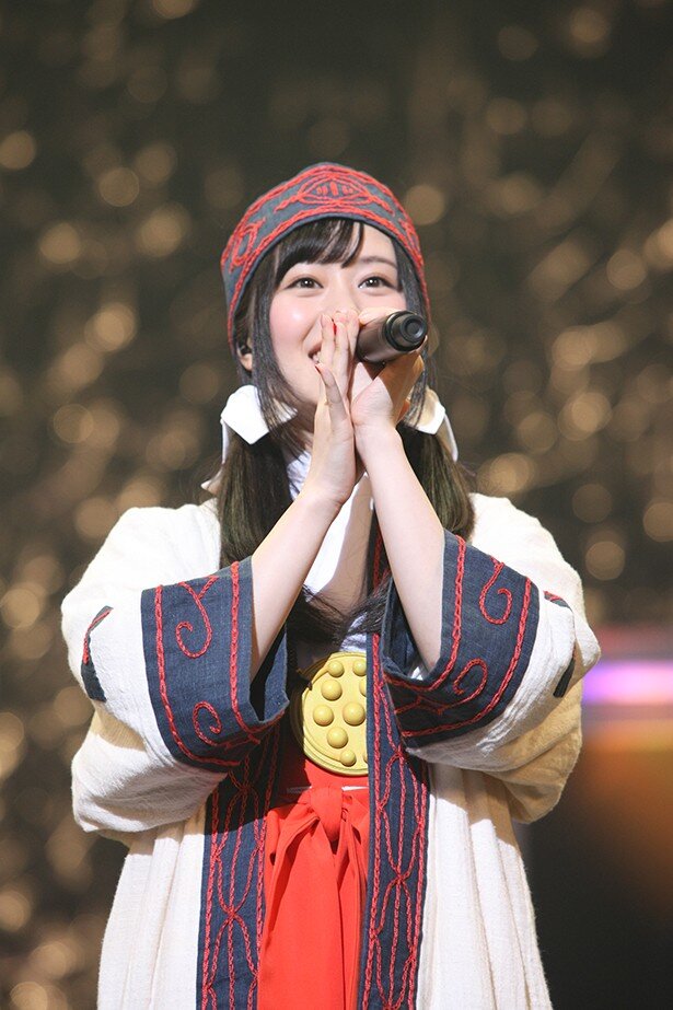 「かどみゅ！2016」 に出演した日岡なつみさん<br>