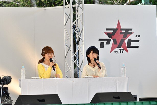 2人に共通した想いが「作品の舞台地への愛」。アニメを観れば舞台に行きたくなるという作品の魅力が、発言の端々から感じられました<br>