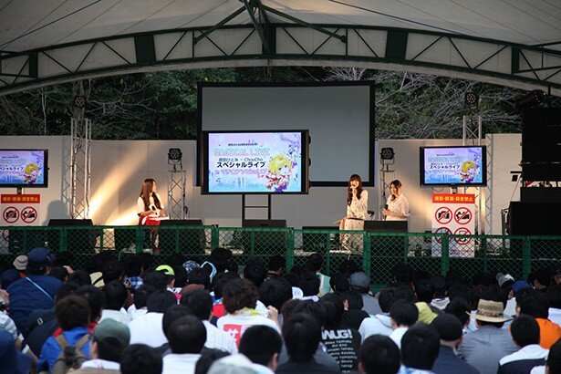作品にまつわる問題に見事正解したChouChoさん。「最初から答えを知っていたわけではないですからね！」と笑いながら疑惑(?)を否定していました<br>